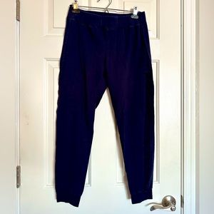 Fabletics navy blue joggers